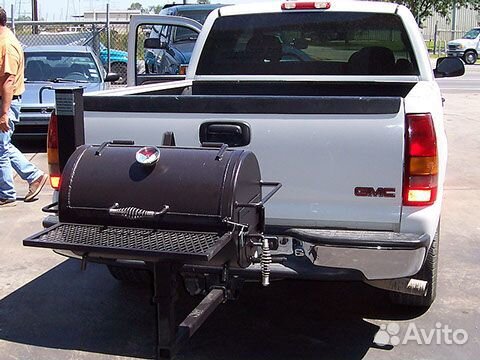 Гриль смокер на фаркоп