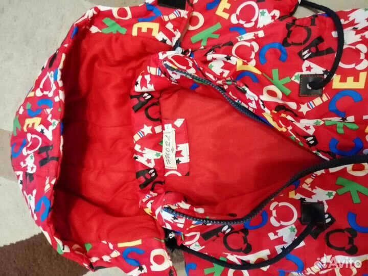 Костюм новый 86-98 мембрана весна