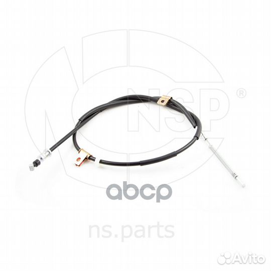 Трос стояночного тормоза правый chevrolet Lanos