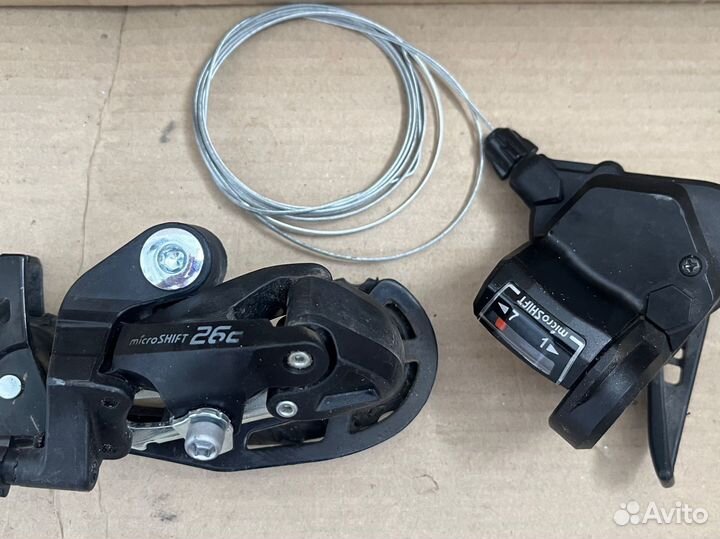 Microshift Переключатель c манеткой 7скоростей