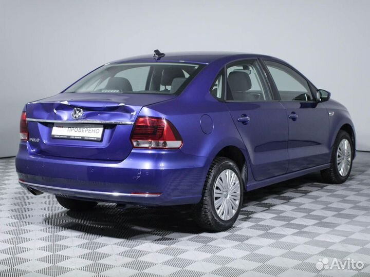 Volkswagen Polo 1.6 AT, 2017, 120 829 км