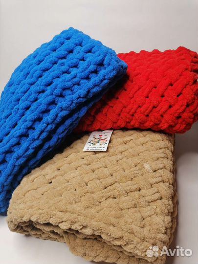 Плед ручная работа Ализе Пуффи