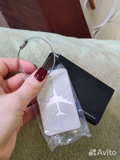 Брелок бирка Airbus