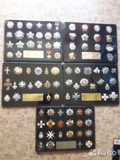 Коллекции орденов российской империи