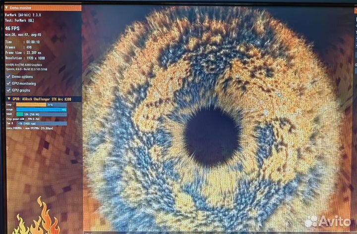 ASRock Intel arc a380 6gb (новая)