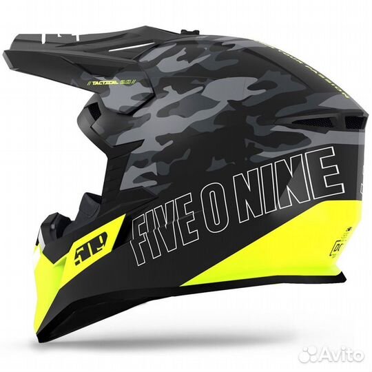 Шлем 509 Tactical 2.0 (Black Camo, хl)