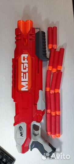 Бластер двустволка Nerf Mega Doublebreach