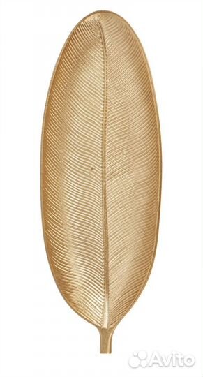 Настольный декор цвет золотой 40 см