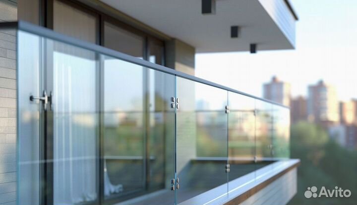 Лестница с реечным ограждением