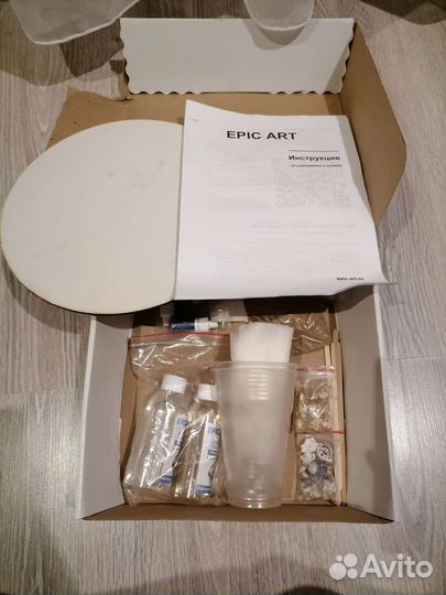 Картина из эпоксидной смолы 