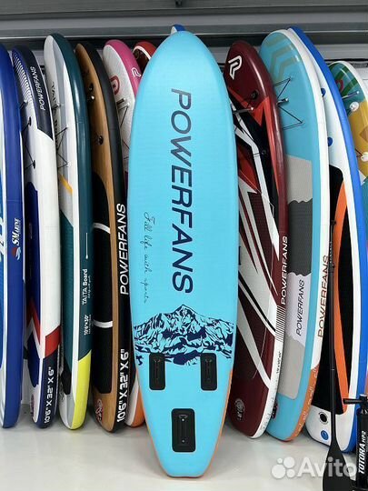 Сап доска raidex powerfans italian Blue Bay 10,6’