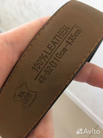 Ремень кожаный женский