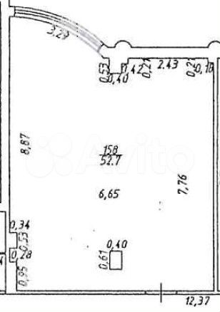 Офис, 52.7 м² ул. Красноармейская, 100