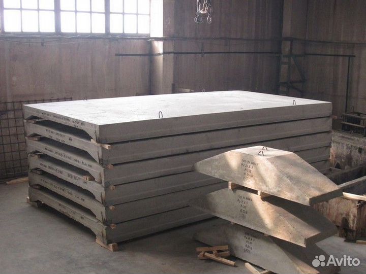 Ребристые плиты перекрытия