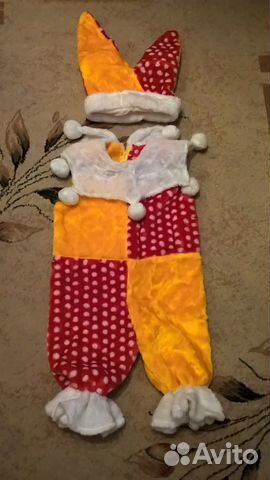 Новогодний костюм арлекино