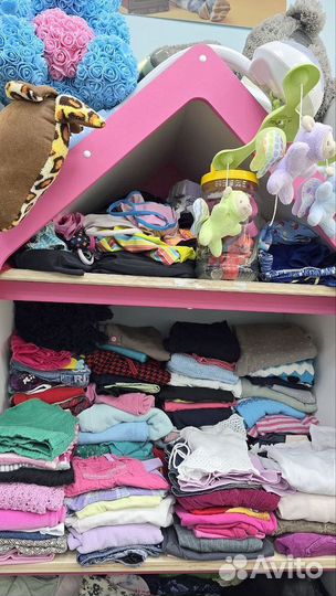 Детская одежда пакетом на девочку 74-110