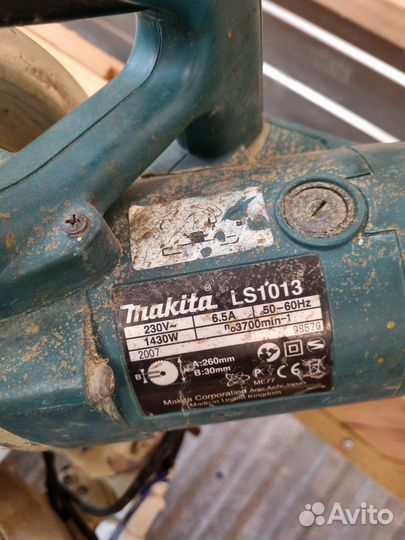 Торцовочная пила makita ls1013