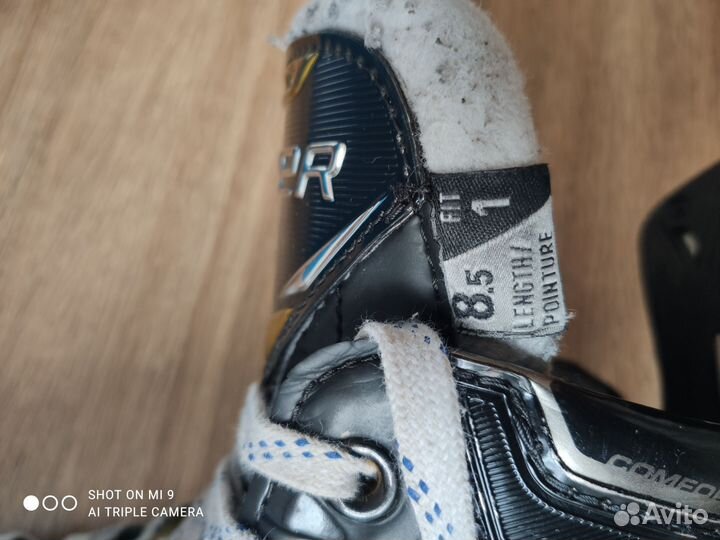 Коньки хоккейные bauer supreme 3s pro 8.5