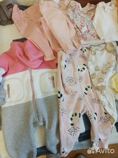 Детские вещи пакетом 74,80, 86,92