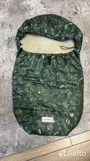 Зимний конверт в коляску