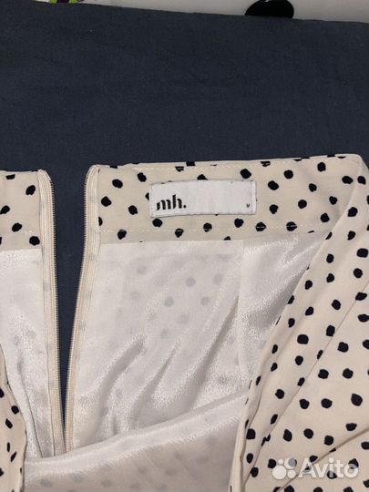 Юбка в горошек