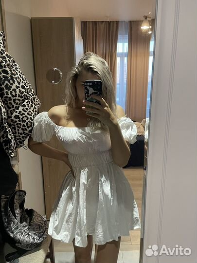 Платье хлопковое