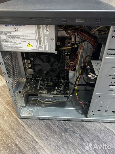 Игровой пк с i3-9100f и 1050ti