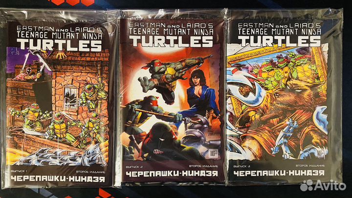 Комиксы Черепашки-Ниндзя