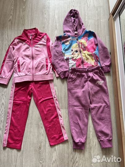 Одежда пакетом на девочку 110 116