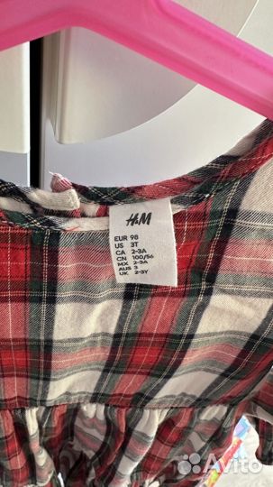 Платье h&m 98