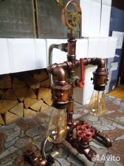 Лампа настольная, настенная. Авторская