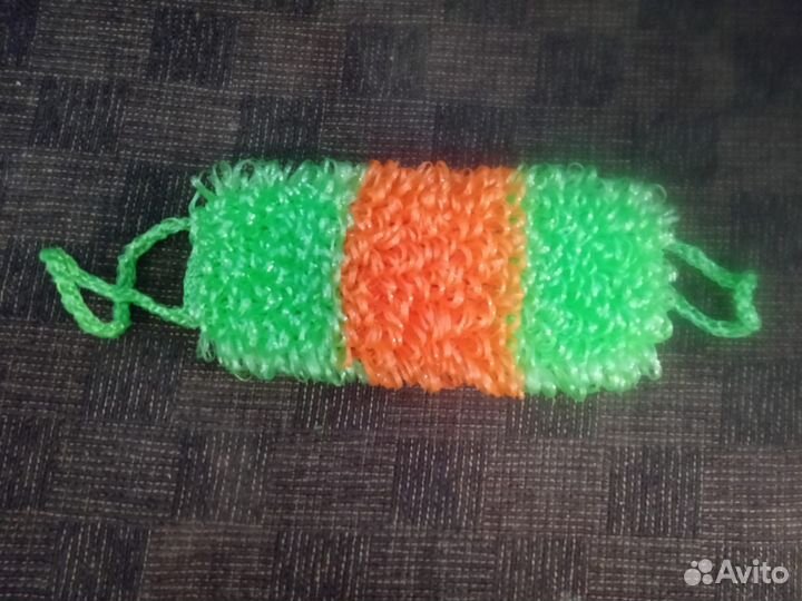 Мочалки ручной вязки