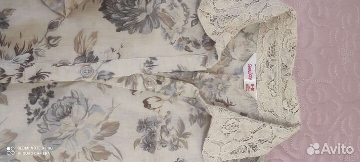 Рубашка для девочки