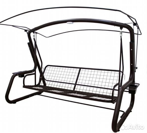 Садовые качели эдем люкс, шоколадный