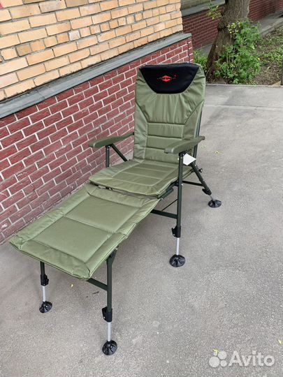 Кресло карповое с подставкой под ноги