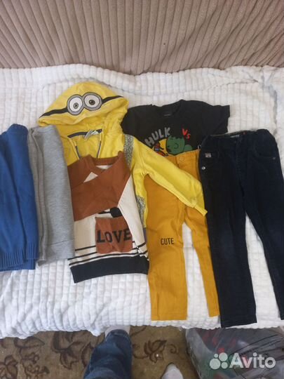 Вещи пакетом на мальчика 98- 104