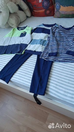 Лонгслив и брюки для мальчика