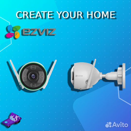 Камера видеонаблюдения ezviz CS-C3N