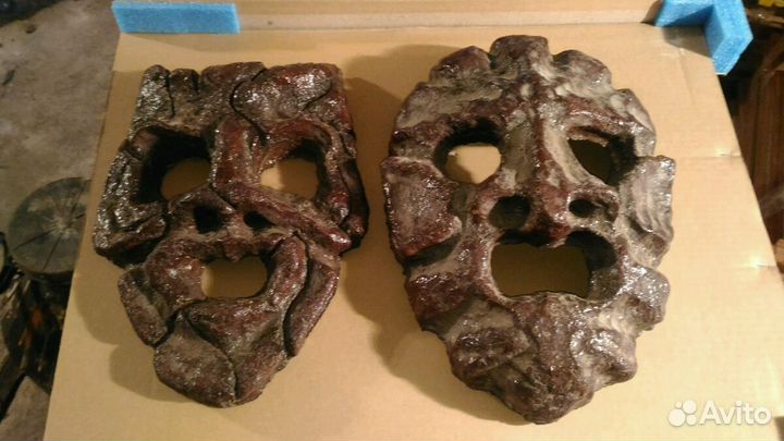 Маски из жопье-маше