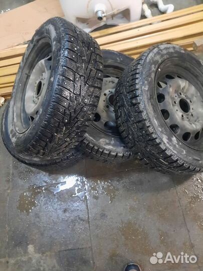 Зимние шипованые колеса 205 55 16 штампы
