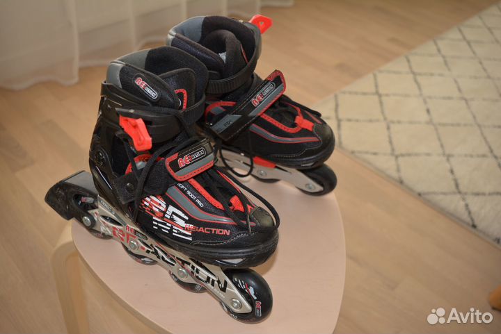 Роликовые коньки детские Reaction р.26-31