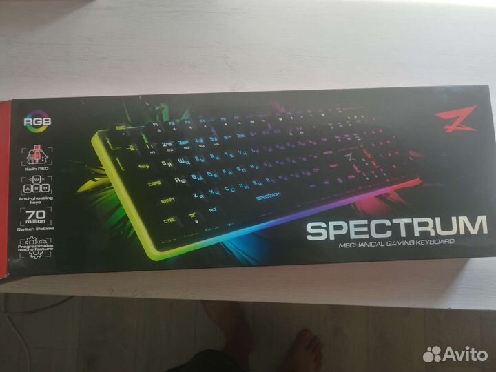 Игровая механическая клавиатура Zet Gaming