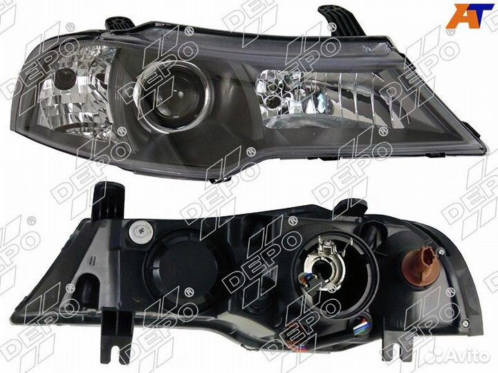 Фара daewoo nexia 08-16 RH 222-1117R-ldem2