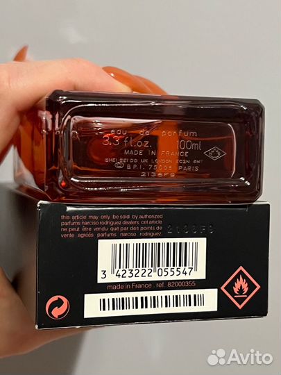 Духи Musc Noir Rose Narciso Rodriguez 100мл