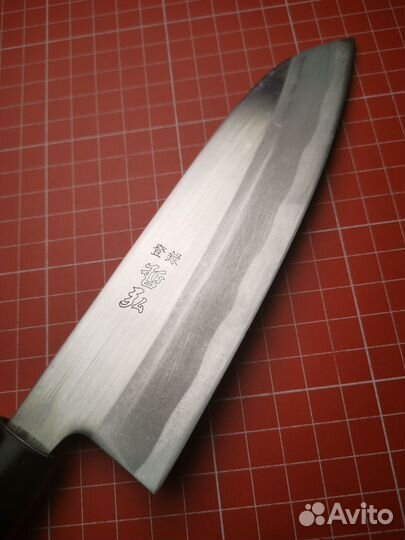 Японский кухонный нож Сантоку 170мм