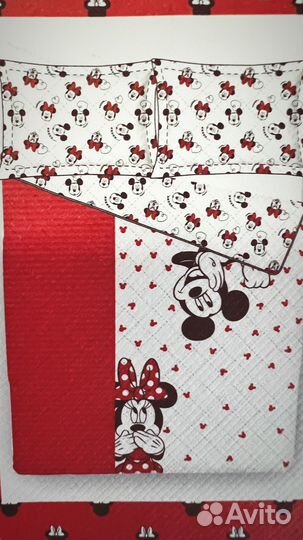 Постельное белье евро, оригинал Дисней