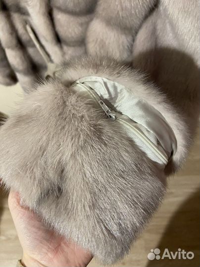 Шуба норковая поперечка