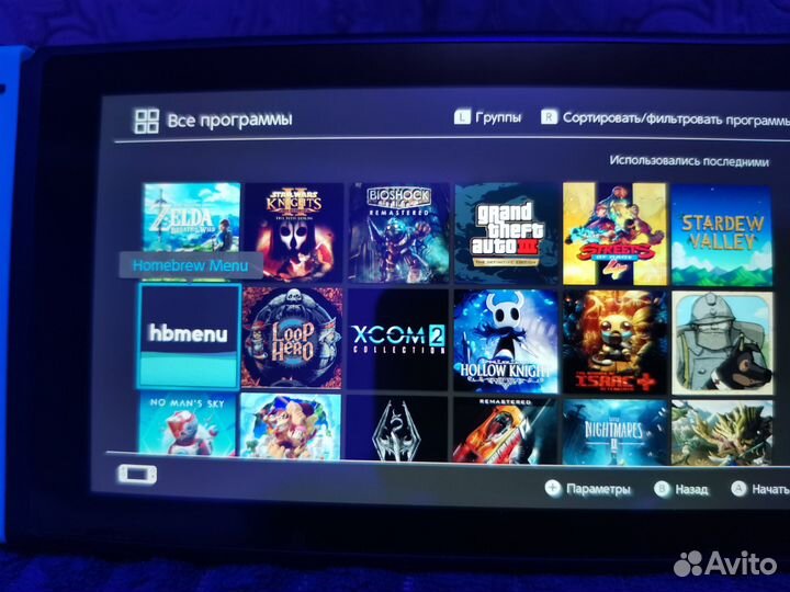 Прошитая чипом Nintendo switch rev.2 +чехол