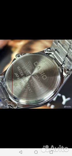 Часы casio кварцевые