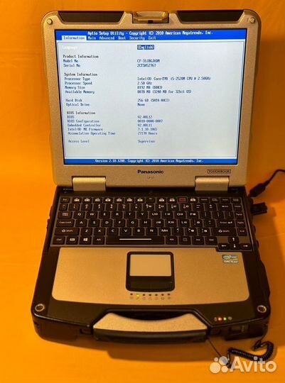 Защищенный ноутбук panasonic CF-31 MK 2